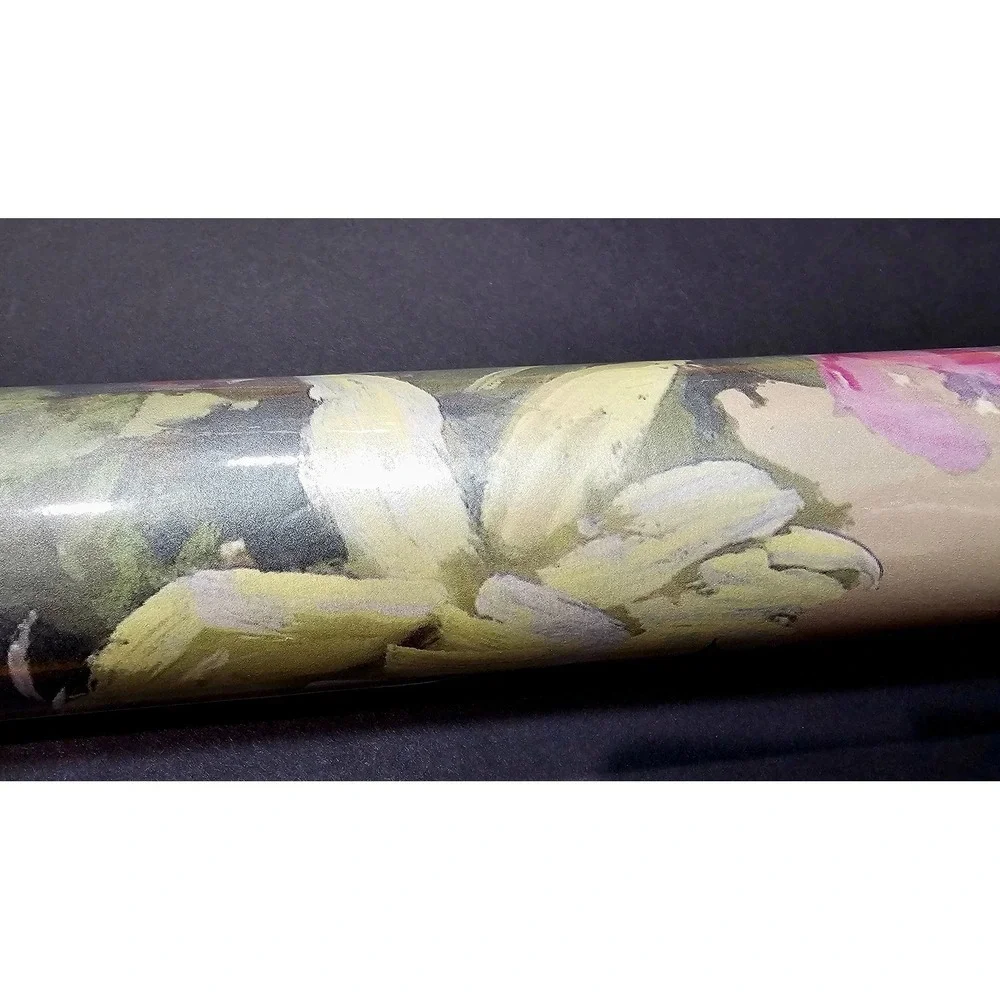 Designers‎ Guild Octavia Linen Wallpaper Roll 11yd x 27.5in Floral New P608-01